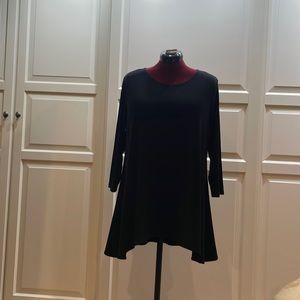 Size L- gorgeous black tunic.